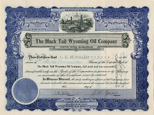 Black Tail Wyoming Oil Co.